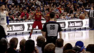 lebron james dunk GIF by NBA