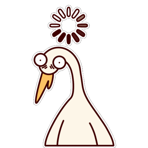 Confused Hold On Sticker