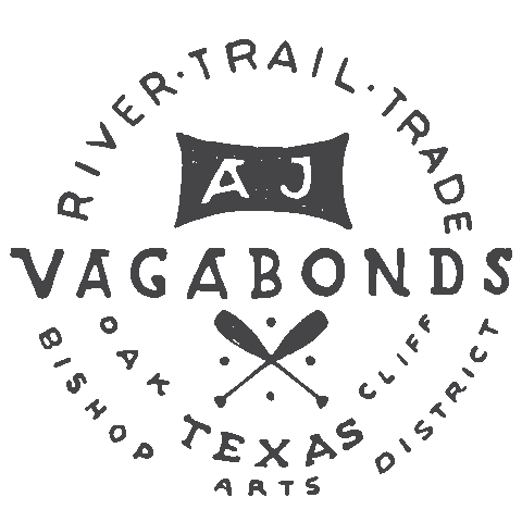 Dallastexas Bishopartsdistrict Sticker by AJ Vagabonds