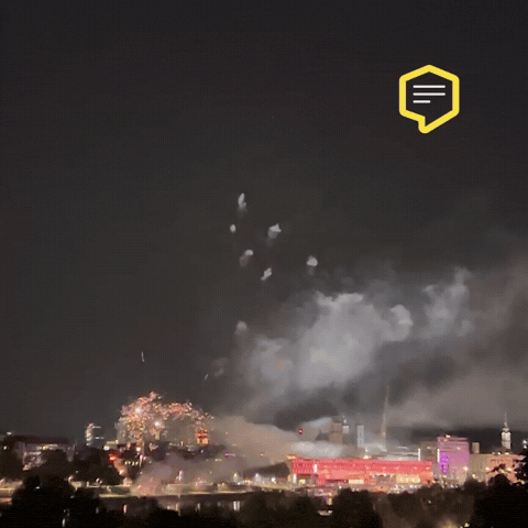 Fireworks Austria GIF by Linz News