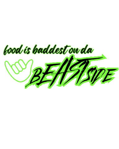 Hawaii Poke Sticker by Beastside Kitchen