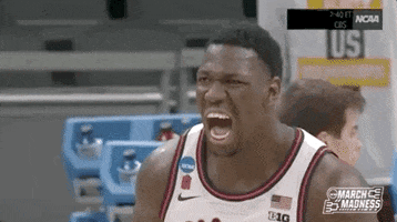 Get Hyped College Basketball GIF by NCAA March Madness