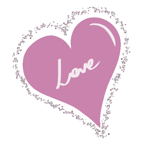 In Love Hearts Sticker