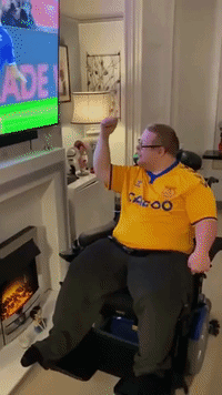 Everton Fan With Down Syndrome Overjoyed