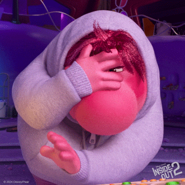 Inside Out Cringe GIF by Disney Europe