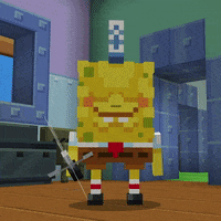 Im Ready Spongebob Squarepants GIF by Minecraft
