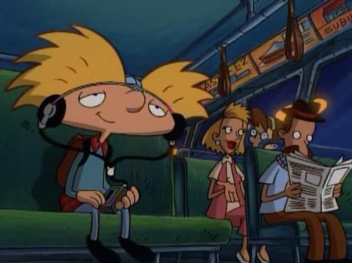 Zone Out Hey Arnold Gif