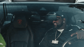 therealsymba friends car rap goat GIF