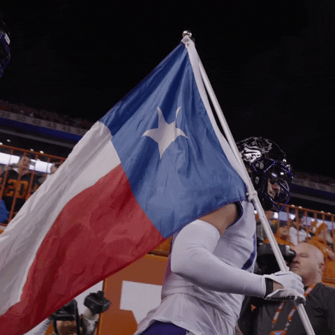 Horned Frogs Flag GIF by TCU Football