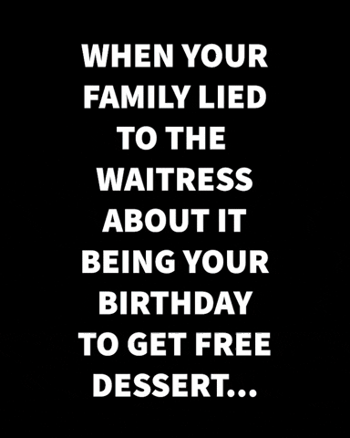 Lying Birthday Cake GIF by Holly Logan