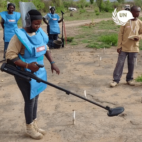 Looking United Nations GIF by UN Peacekeeping