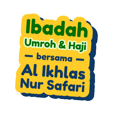 Haji Sticker by Al Ikhlas