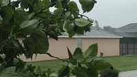 Roof Shingles Flap in Hurricane Ian Winds