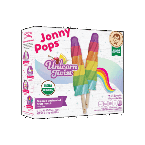 Unicorn Sticker by JonnyPops