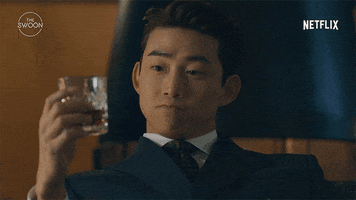 Korean Drama Drinking GIF by Netflix K-Content