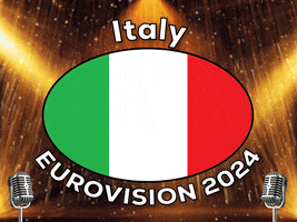 Eurovision Song Contest Italy GIF by RightNow