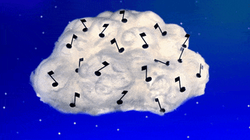 Cloud Notes GIF by Clangers
