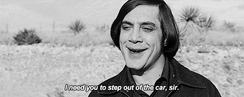 movies film murder javier bardem no country for old men GIF