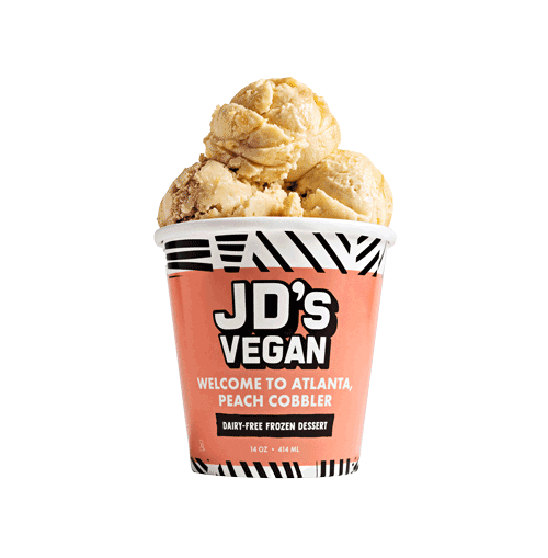 JD's Vegan Ice Cream Sticker