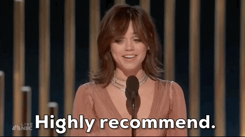 Jenna Ortega Thumbs Up GIF by Golden Globes - Find & Share on GIPHY