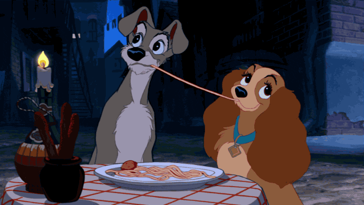 Lady And The Tramp GIFs - Get the best GIF on GIPHY
