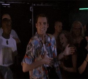 ace ventura dancing GIF
