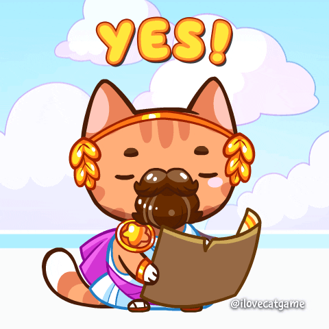 Cat Yes GIF by Mino Games