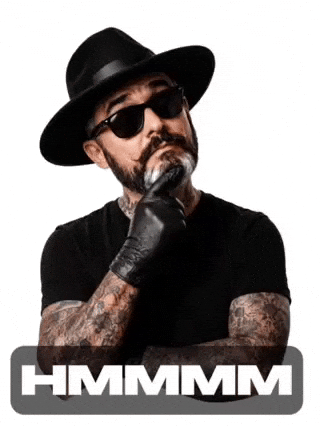 Let Me Think What GIF by SkullyTattoo