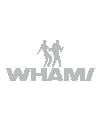 George Michael Logo Sticker by WHAM!
