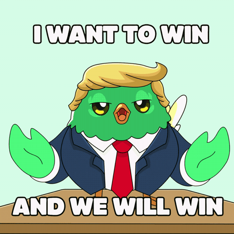 Donald Trump Win GIF by Robbie