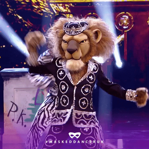 Big Cat Dancing GIF by The Masked Singer UK & The Masked Dancer UK - Find & Share on GIPHY