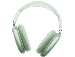 Green Headphones Sticker by Lyssa Leigh Jackson