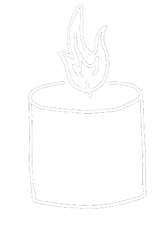 Fire Candle Sticker by adis