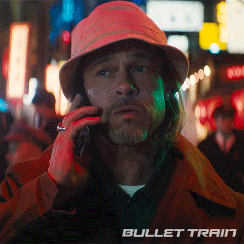 Brad Pitt Seriously GIF by Bullet Train