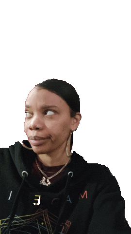 Rolling Eyes What Sticker by LoveDaniAlexa