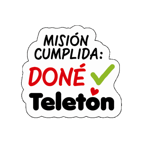 Teletoni Sticker by Teletón Perú