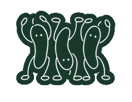 Hungry Vegan Sticker by CiaoPickles