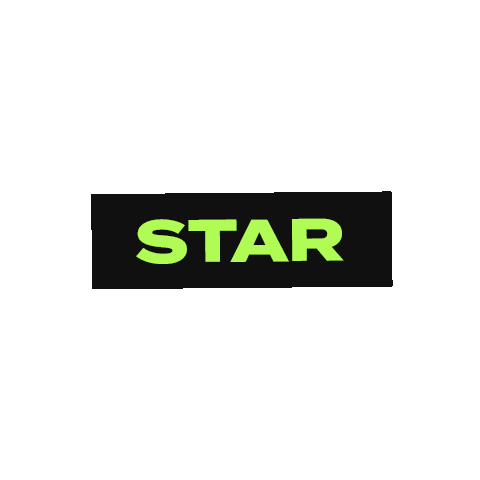 Look Here Star Sticker by Woxer
