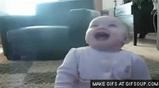 baby laughing GIF