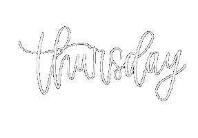 Friday Lettering Sticker