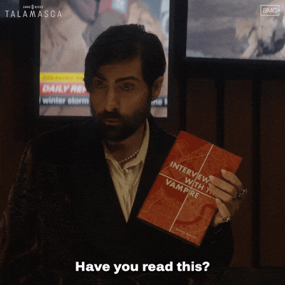 Read Interview With The Vampire GIF by Anne Rice's Immortal Universe