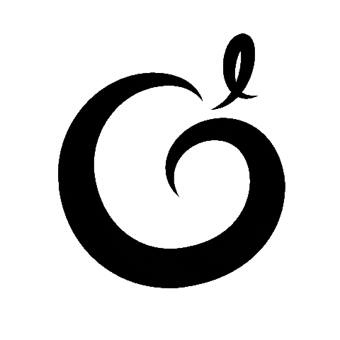 Peach Grow Sticker