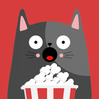 Cat Eating Popcorn Meme