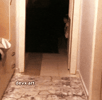 Haunting Haunted House GIF by DevX Art