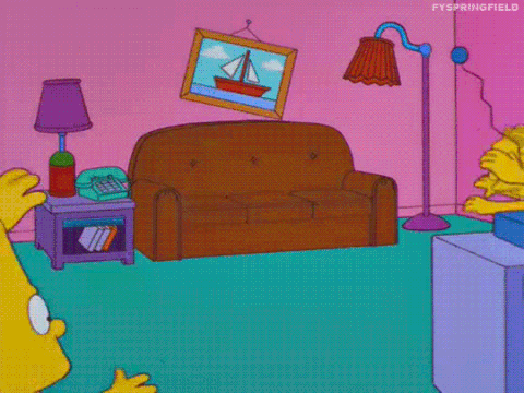 Couch Gag GIF - Find & Share on GIPHY