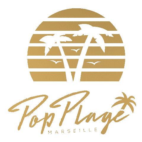 Pop Plage Sticker