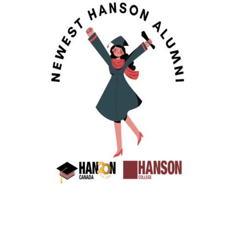 Hanson Grad Sticker by Hanson College Ontario