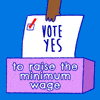 Vote yes to raise the minimum wage