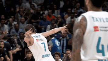 happy real madrid GIF by EuroLeague