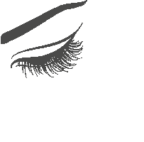Lashes Extensions Sticker